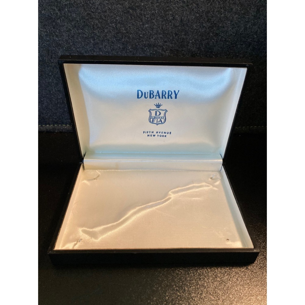 Vintage DuBarry Fifth Avenue New York Satin Presentation Jewelry Vanity Box